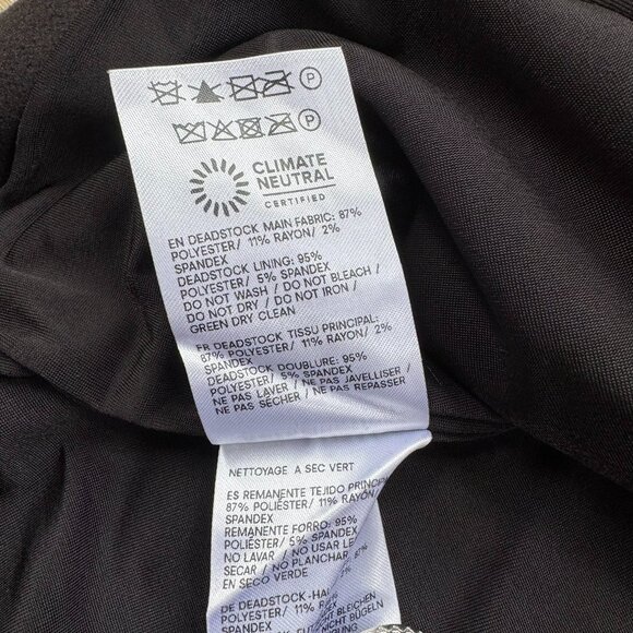 NWT Reformation Pears Knit Two Piece Pants Vest Set Black Medium - Picture 5 of 12